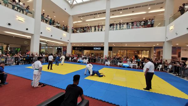 A competição, realizada no Golden Shopping, reuniu quase 200 judocas e serviu de seletiva estadual para o Campeonato Brasileiro Regional