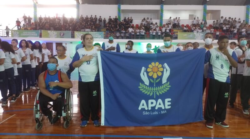 Seleção da APAE de São Luís participal dos Jogos Escolares de São Luís