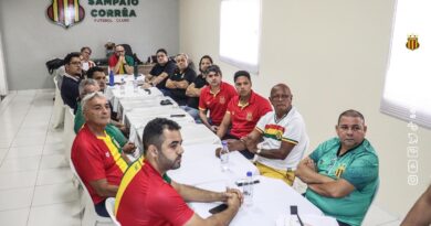 Membros do Conselho Deliberativo do Sampaio Corrêa aprovam a criação da SAF