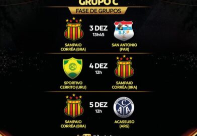 Conmebol divulga datas dos jogos do Sampaio na Libertadores