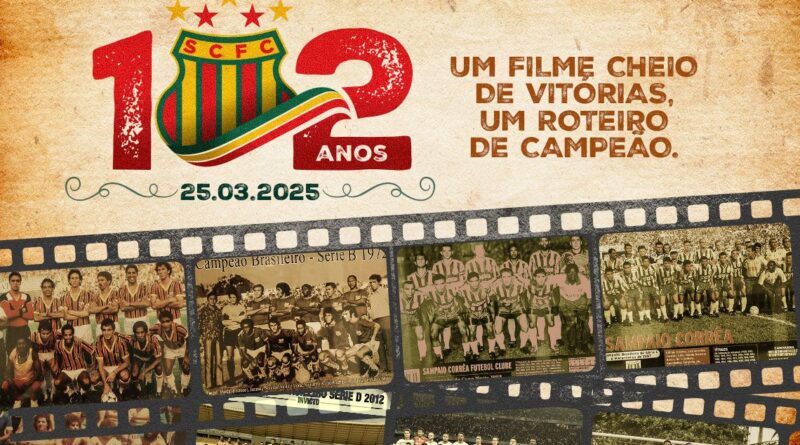 Sampaio Corrêa celebra 102 anos de glórias