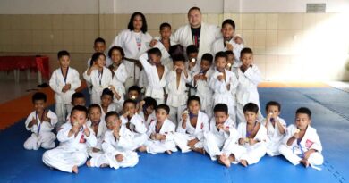 Festival de judô movimenta projeto social na Vila Nova