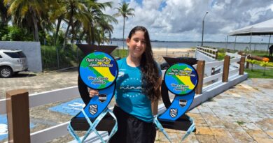 Sofia Duailibe fatura duas medalhas em etapa da Copa Brasil de Águas Abertas