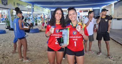 Maranhão fecha competição nacional universitária com medalhas no beach tennis e futevôlei