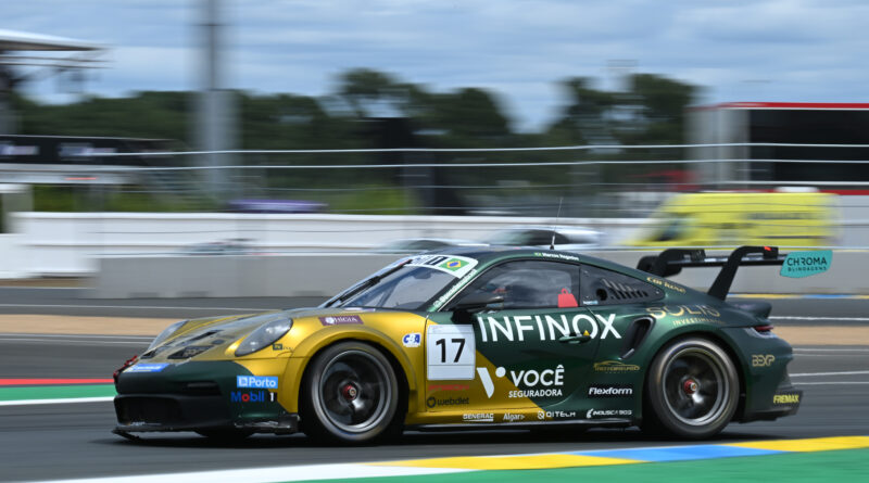 Marcos Regadas volta ao pódio para concluir ótimo final de semana pela Porsche Cup em Le Mans