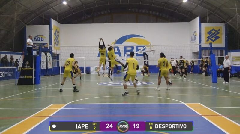 IAPE Vôlei vence o Desportivo Rio Grande-RN na rodada da Superliga C Masculina