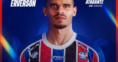 Atacante Erverson é anunciado como novo reforço do Maranhão Atlético Clube.