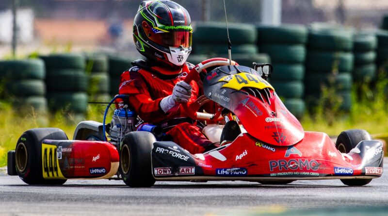 Gael Rampazzo disputa a 4ª edição do Troféu Ayrton Senna de Kart no Speed Park