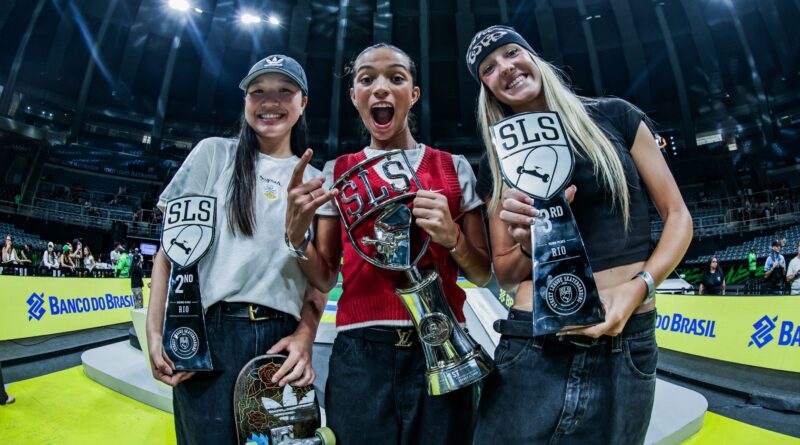 Rayssa Leal  é campeã do SLS Rio Takeover