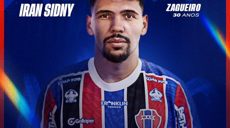 Maranhão anuncia chegada do zagueiro Iran Sidny