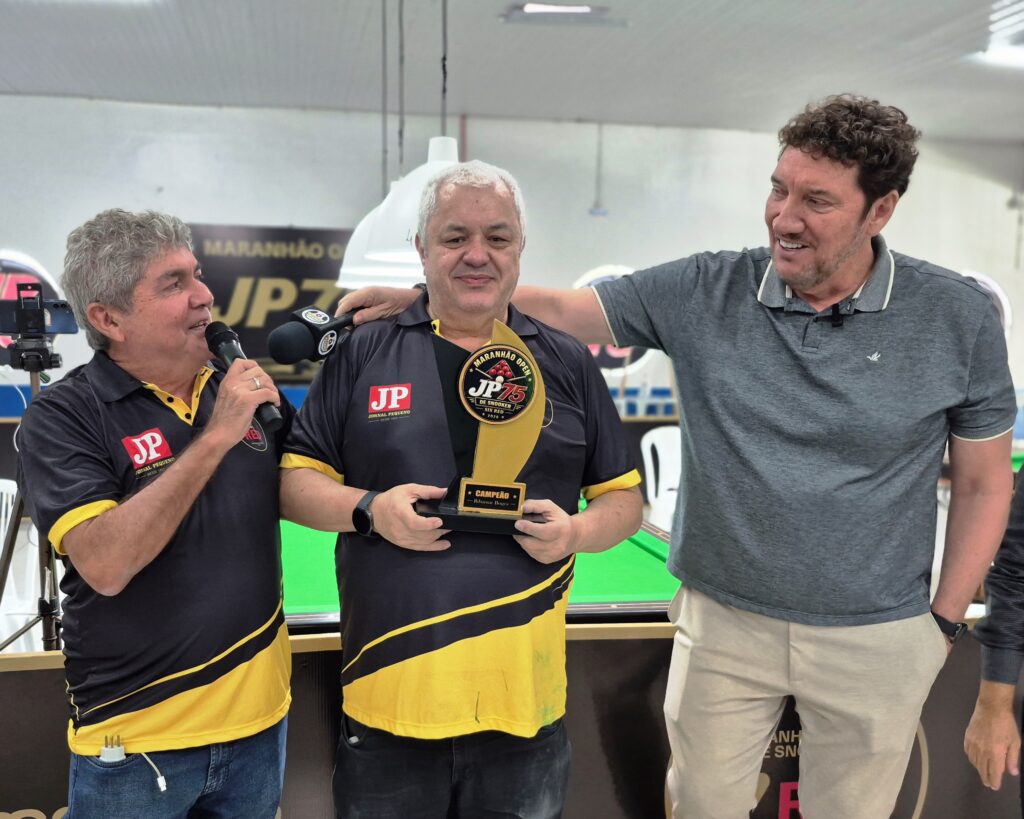 Jota é campeão do Campeonato JP 75 de Snooker Six Red.