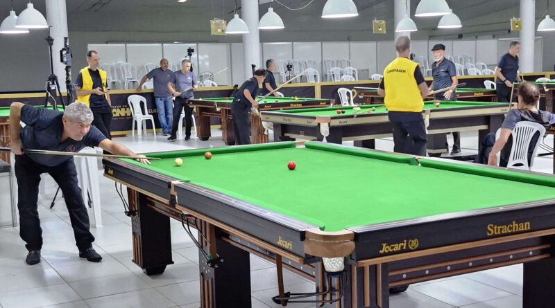 Mais de 100 atletas, incluindo campeões brasileiros, regionais e estaduais, disputarão o JP 75 de Snooker Six Red, neste mês, na AABB-São Luís Mais de 100 atletas, incluindo campeões brasileiros, regionais e estaduais, disputarão o JP 75 de Snooker Six Red, neste mês, na AABB-São Luís