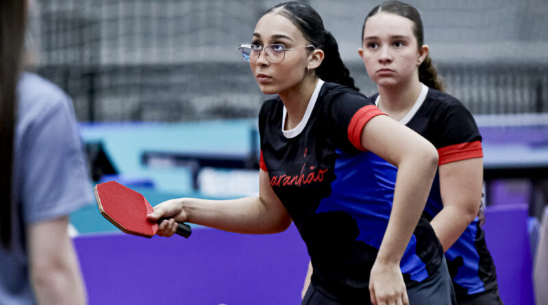 Aos 13 anos, Alice Jacinto fatura quatro medalhas pelo Maranhão e mira topo do tênis de mesa mundial